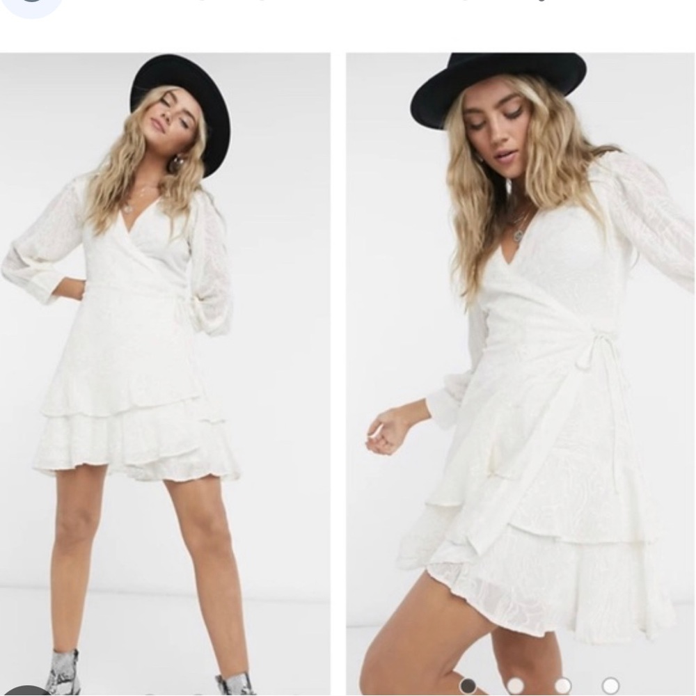 AllSaints Keva Palmer Dress Sz S